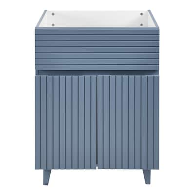 Bernay 24 Bathroom Vanity In Heather Cabinet Only