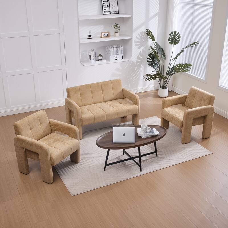 Upholstered Sofa Leisure Sofa Comfortable Seating