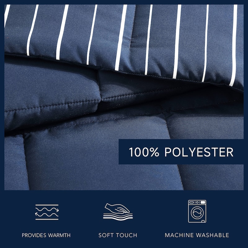 Nautica Longdale Cozy Microfiber Reversible Comforter Set