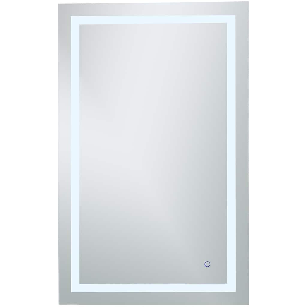 Elegant Lighting Helios 48" x 30" Rectangular Frameless Wall Mounted