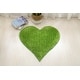 preview thumbnail 17 of 59, Hearts Collection Hand Woven Shag Area Rug - 24" x 24"