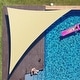 preview thumbnail 1 of 35, ColourTreeUSA Right Triangle Sun Shade Sail HDPE Mesh Fabric Screen Canopy UV Block 190 GSM