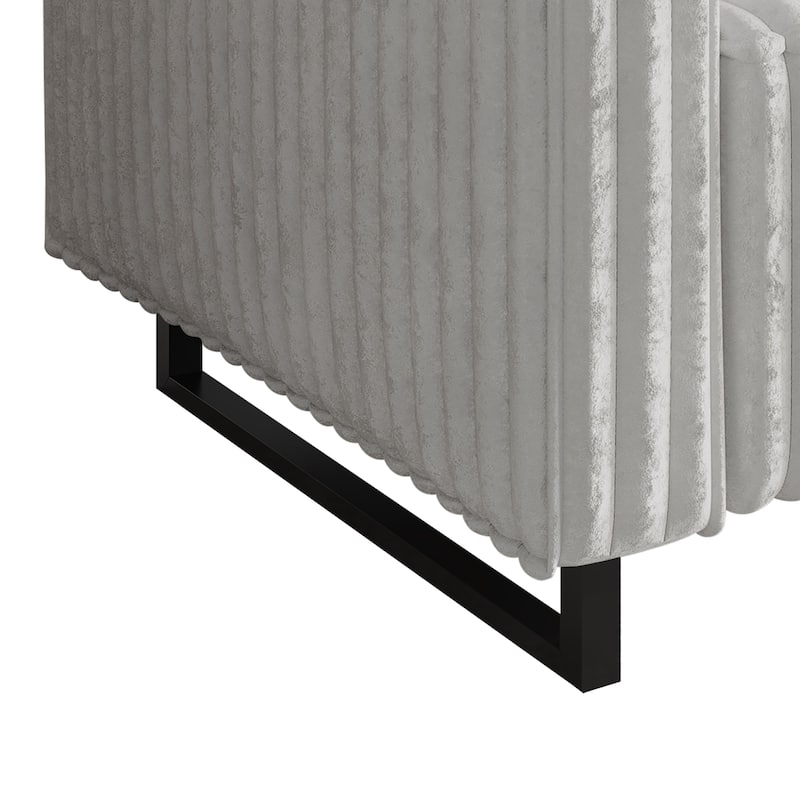 CraftPorch Mid Century Modern Upholstered Sofa