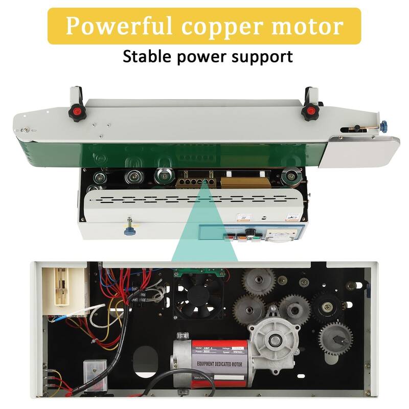 Continuous Band Sealer, Temperature Control