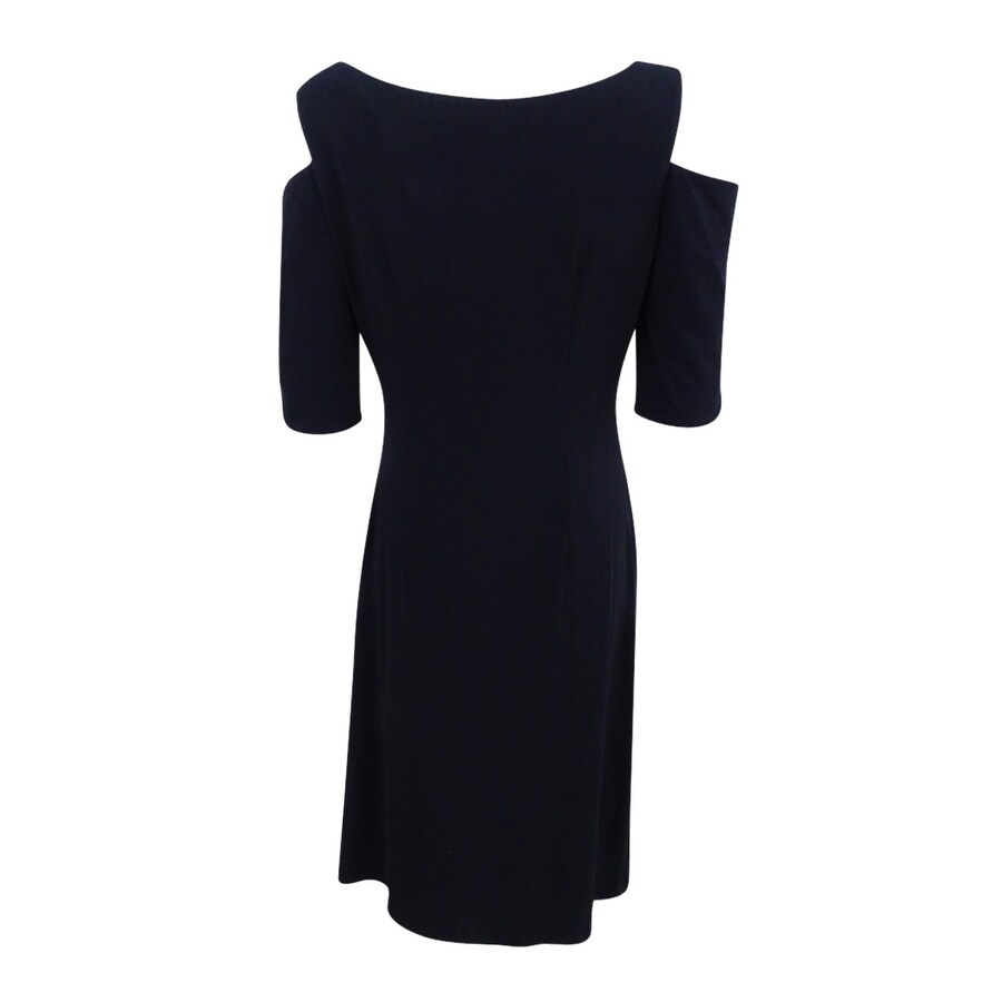 petite cold shoulder dresses