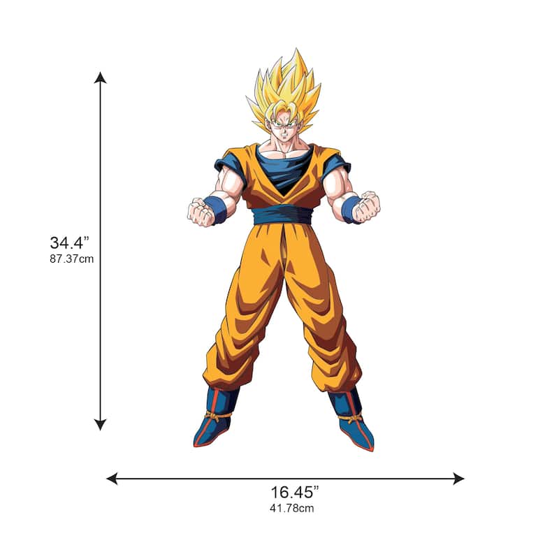 RoomMates Dragon Ball Z Goku Character Wall Decals