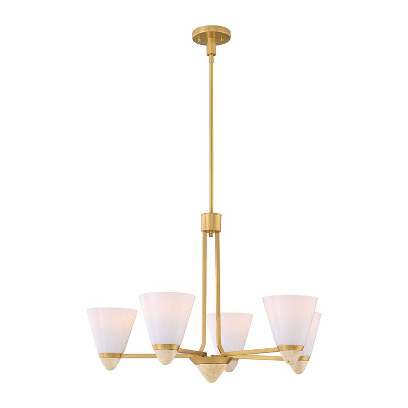 Savoy House 1-7265-5 Kohlman 5 Light 30" Wide Chandelier