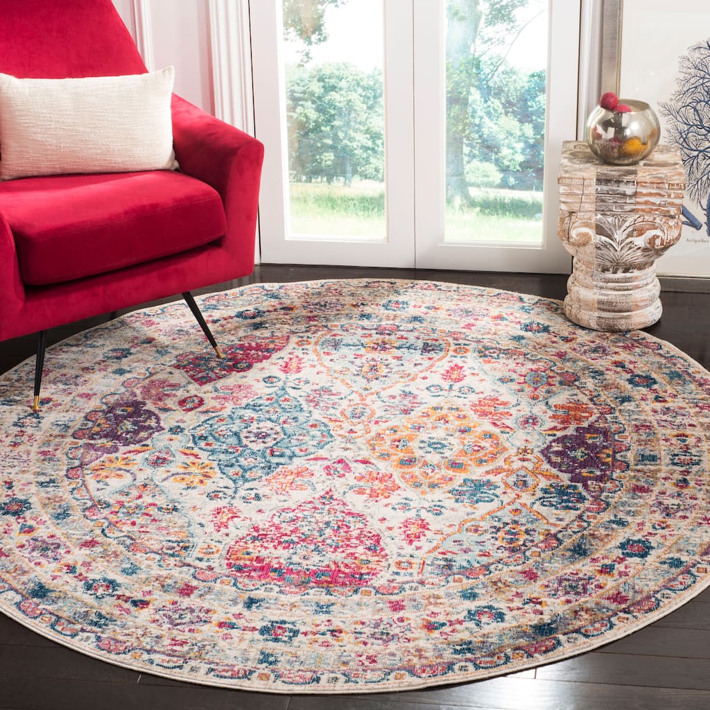 SAFAVIEH Merlot Joann Boho Oriental Rug