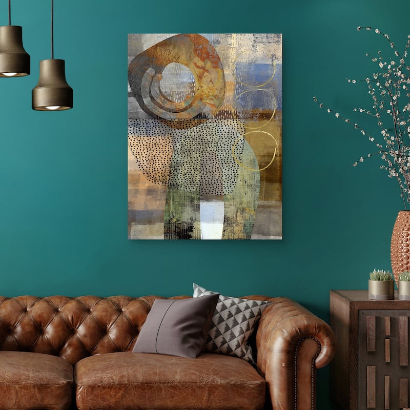 Tipping Point Abstract by Nikki Chu Canvas Art Print