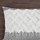preview thumbnail 34 of 50, INK+IVY Mila 3 Piece Cotton Duvet Cover Set with Chenille Tufting