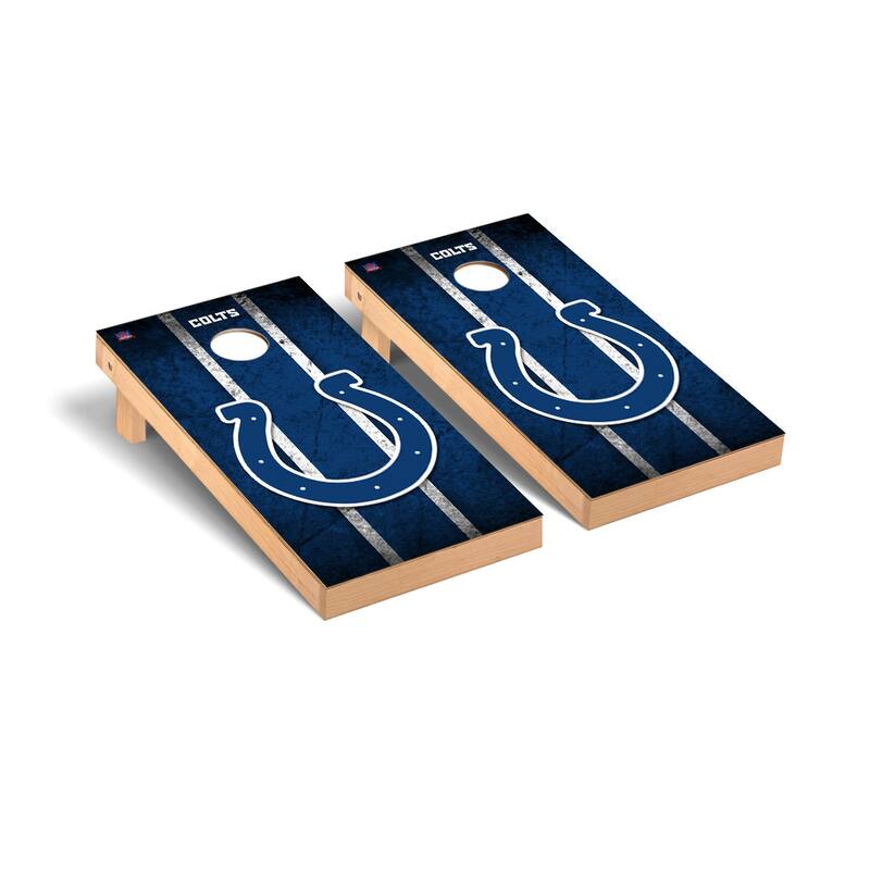 Indianapolis Colts 2x4 Pro Cornhole Boards - V3 - Include Team Logo Bags
