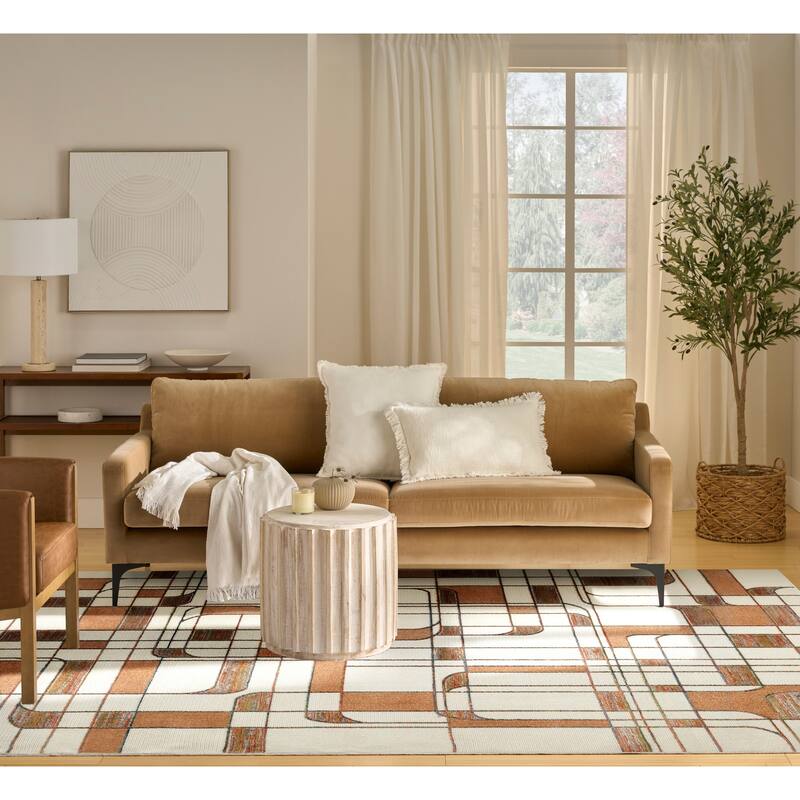 Nourison Nordic Indoor only Abstract Area Rug