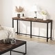 preview thumbnail 16 of 17, Extra Long Sofa Table, 70.9 inches Console Table Behind Couch/Sofa, Entrance Table/Bar Table