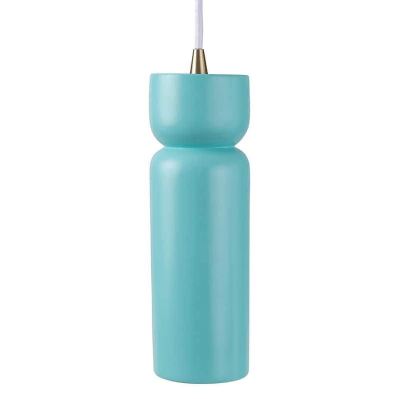 Justice Design Group Ceramic Tall Hourglass Pendant