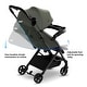 preview thumbnail 19 of 26, Mompush Lithe V2 Lightweight Stroller with Snack Tray, Ultra-Compact Fold & Airplane Ready Travel Stroller, Near Flat Recline