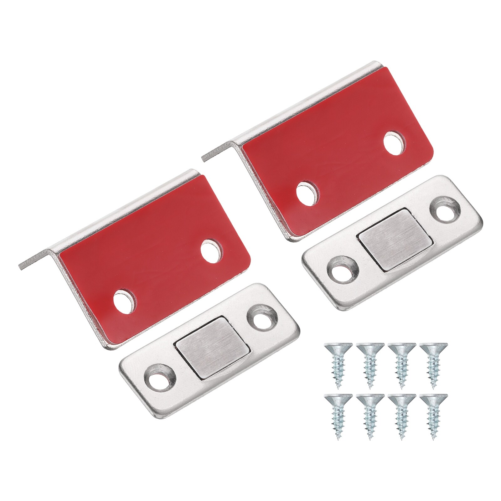 10-100 PACK Magnetic Cabinet Door Latch Closures Kitchen Cabinet Cupboard Catch