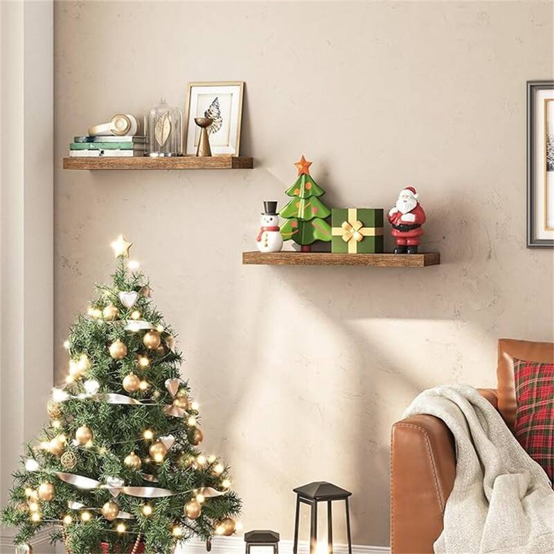 Floating Shelves - 7.9"D x 23.6"W x 1.5"H