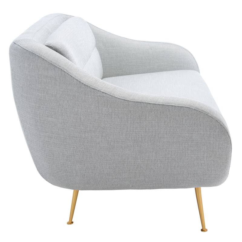 SAFAVIEH Home Belladonna Mid-Century Lovesea - 55"W x 32"D x 29"H