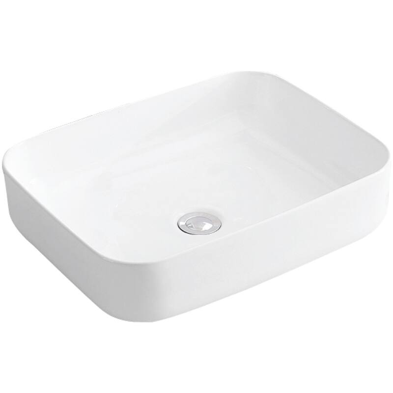 Karran USA VC-505 Valera 20" Rectangular Vitreous China Vessel - White