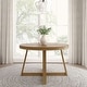 preview thumbnail 2 of 36, Plank and Beam Classic Solid Wood Round Dining Table - 47"