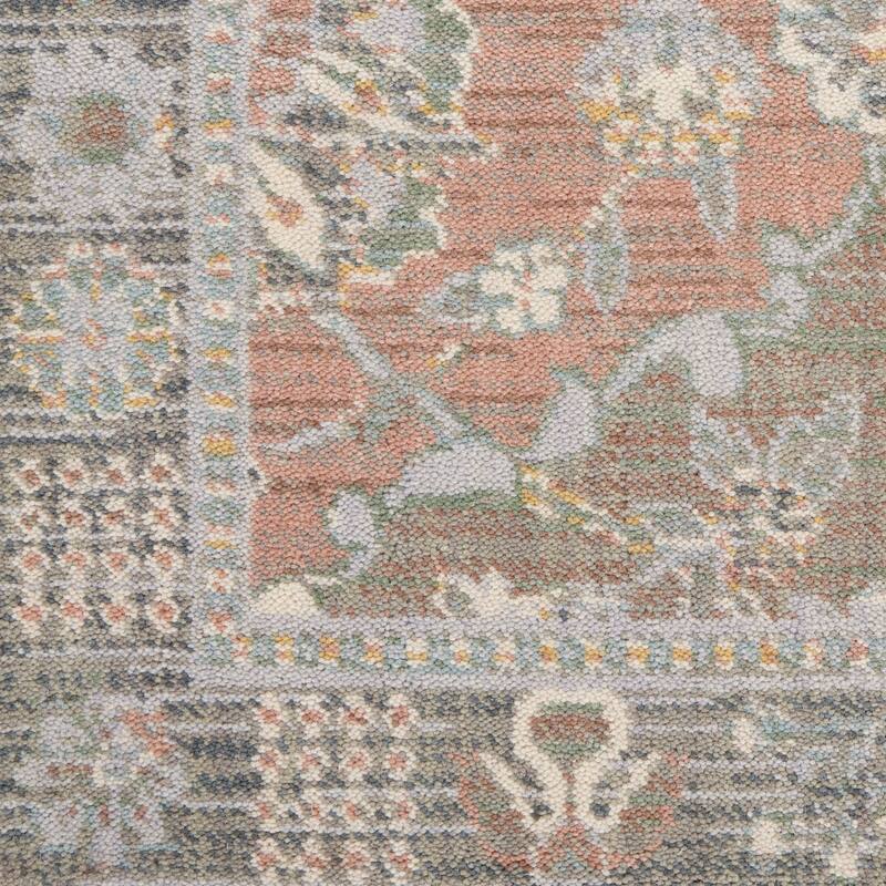 Nourison Parisa Traditional Moroccan Lantern Floral Medallion Area Rug
