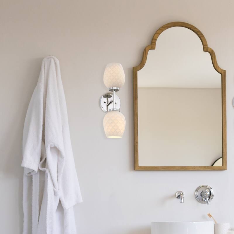 Designers Fountain D289M-2WS Dita 2 Light 17" Tall Wall Sconce