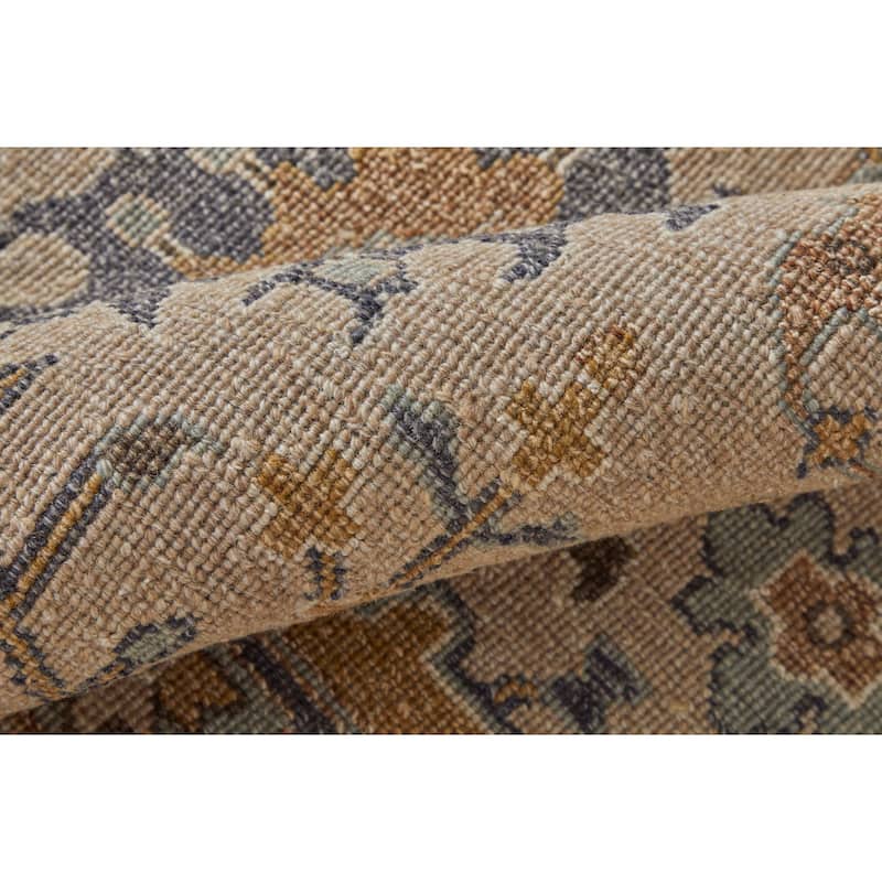 Grand Bazaar Aleska Hand Knotted Oriental Traditional Area Rug