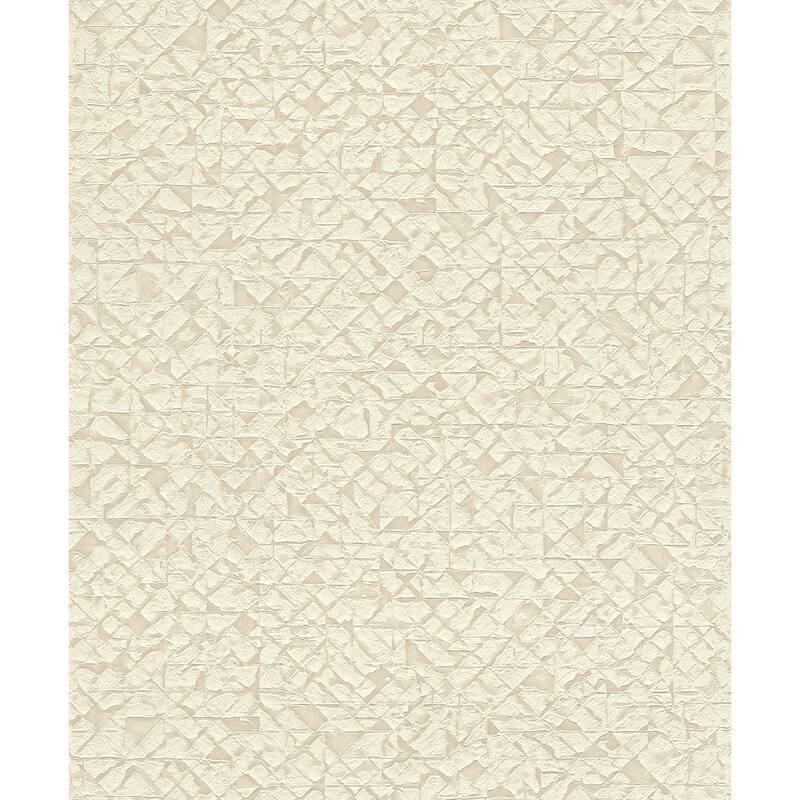Advantage Arbus Cream Geo Wallpaper