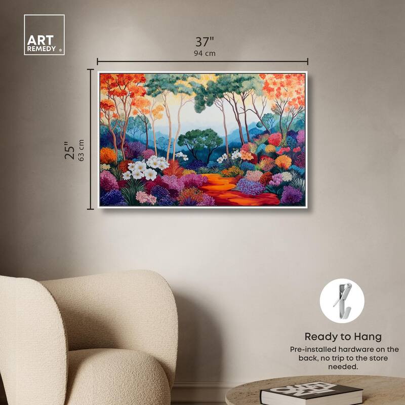 Solara's Bloom II Canvas by Art Remedy
