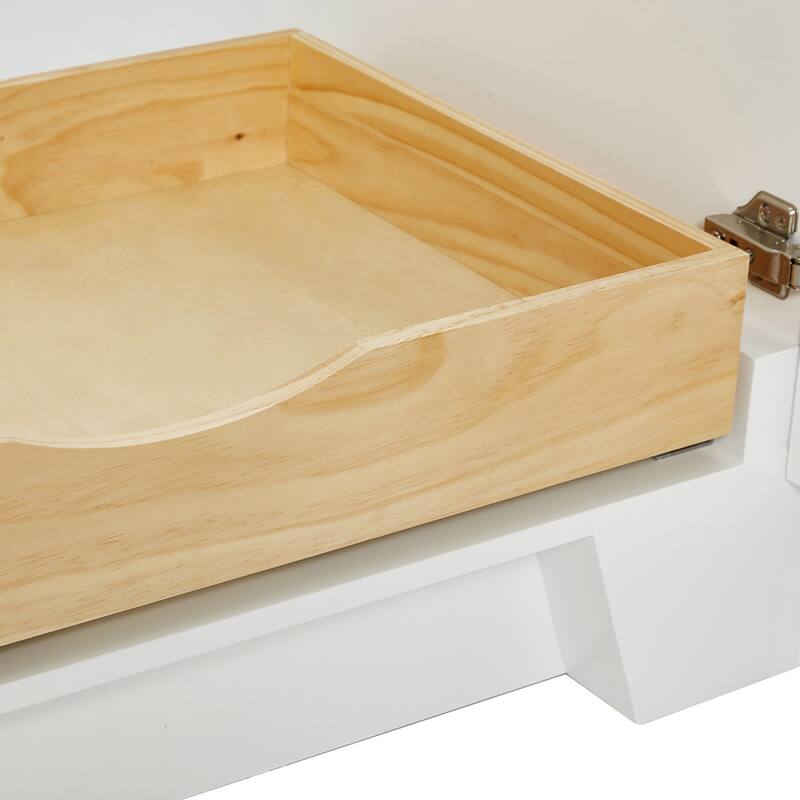 Ariel Q030SCQOVO Taylor 30" Free Standing Single Basin Vanity Set with