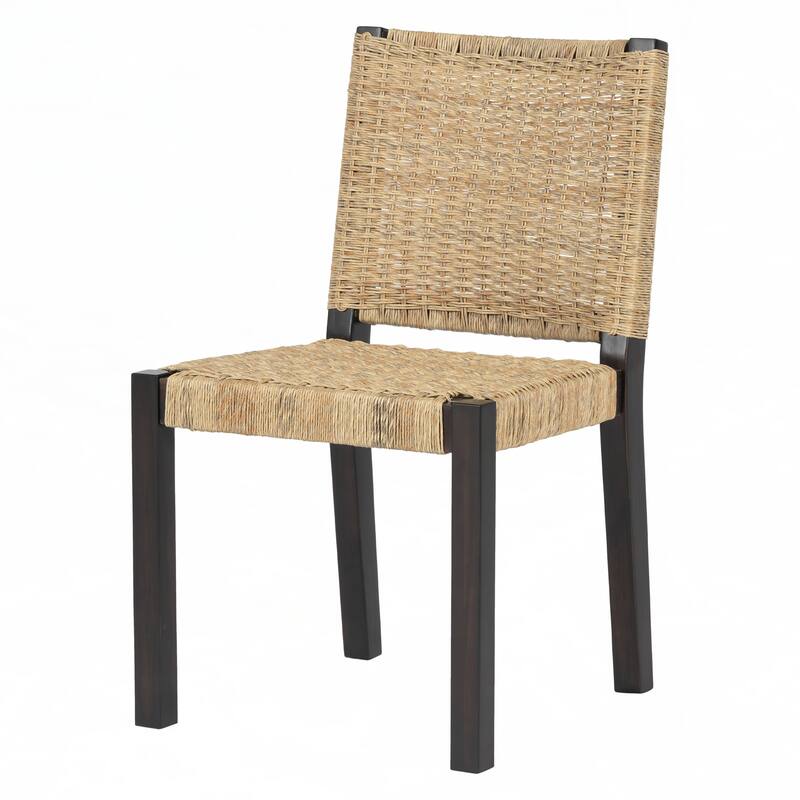 Farmhouse Modern Dining Chairs Set of 2-Solid Wood
