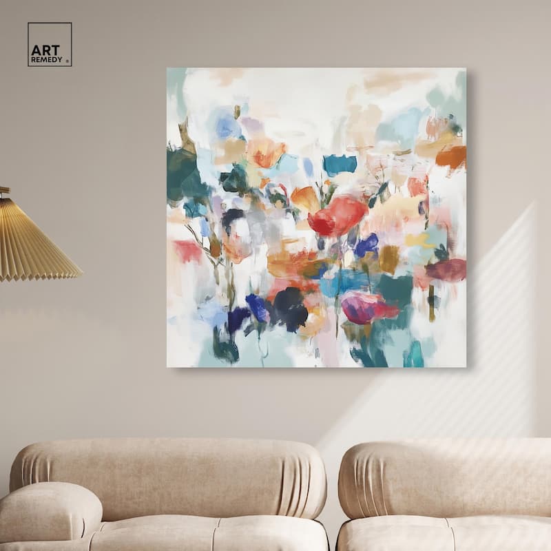 Riot of Color Canvas by Art Remedy, Gallery Wrapped