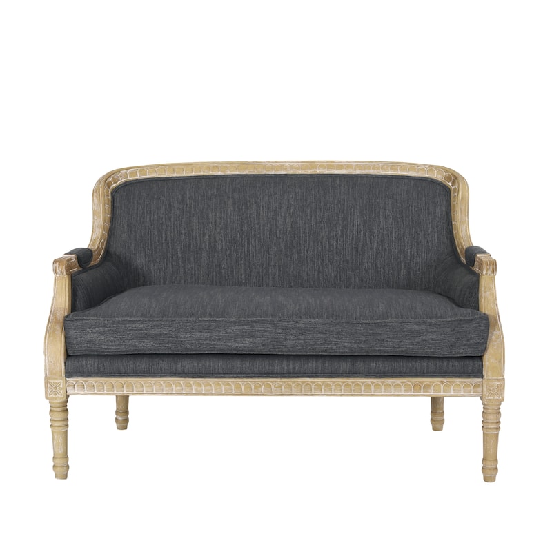 Small Sofa Couch for Foyer, Living Room Decorative Sofa with Back and Armrests, Practical 2 Seater Love Seat Couches