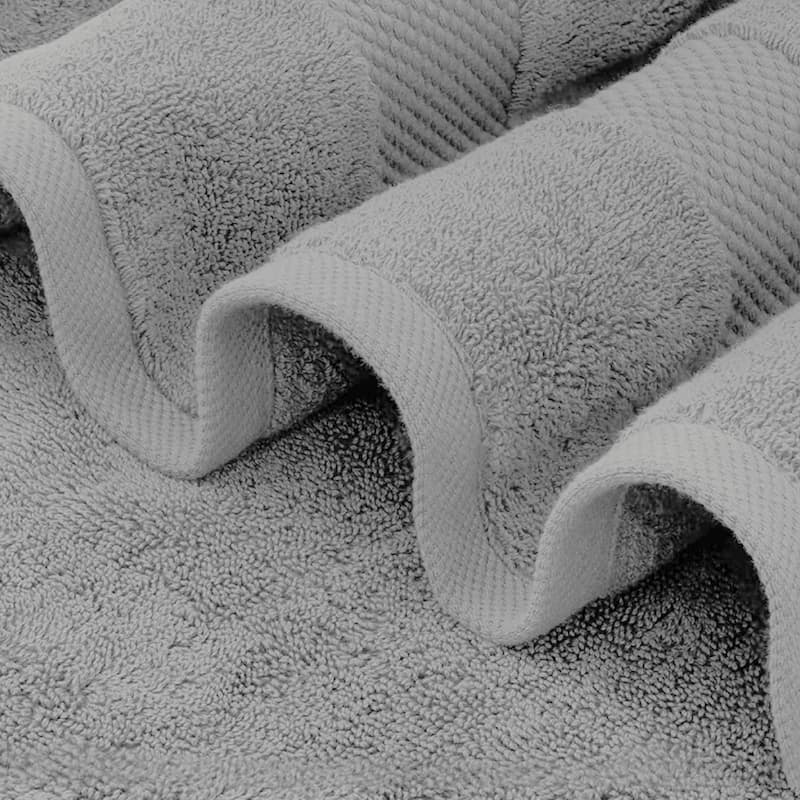 Delara Organic Cotton Feather Touch Quick Dry 650 GSM Hand Towel, 20"X30"