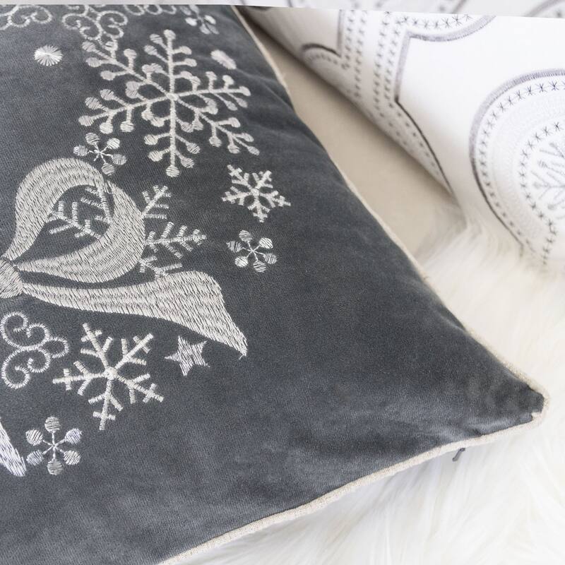 Mary Christmas Holiday Oversized Pillow with Insert