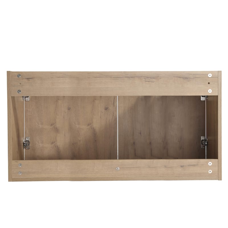 Bathroom Vanity With Sink In 24/30/36 Inch, Floating Bathroom Vanity With Soft Close Door