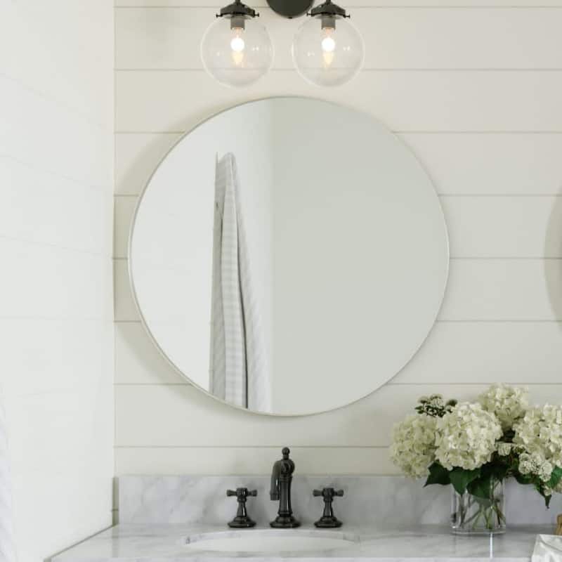 Ariel MM-12-30 30" Diameter Contemporary Circular Stainless Steel