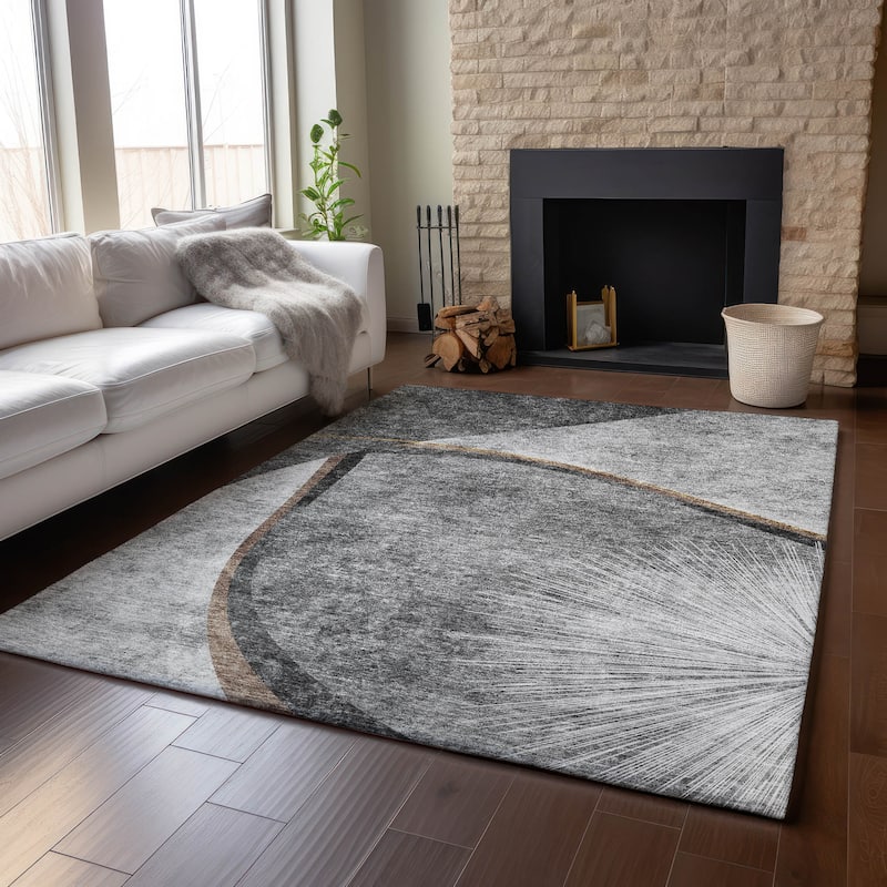Premium Washable Super Soft Modern Glam Mayfield Rug