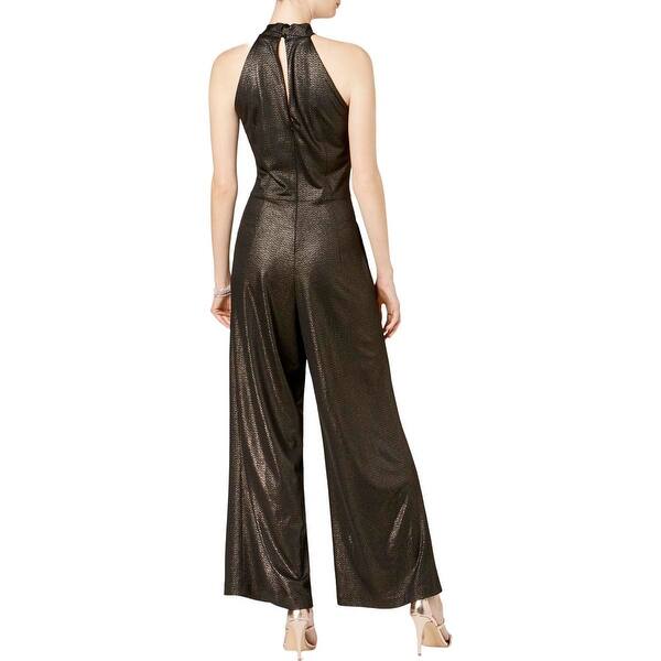 julia jordan halter neck jumpsuit