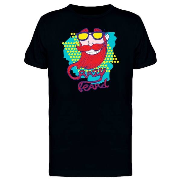 Shop Crazy Beard Hipster Guy Tee Men S Image By Shutterstock On