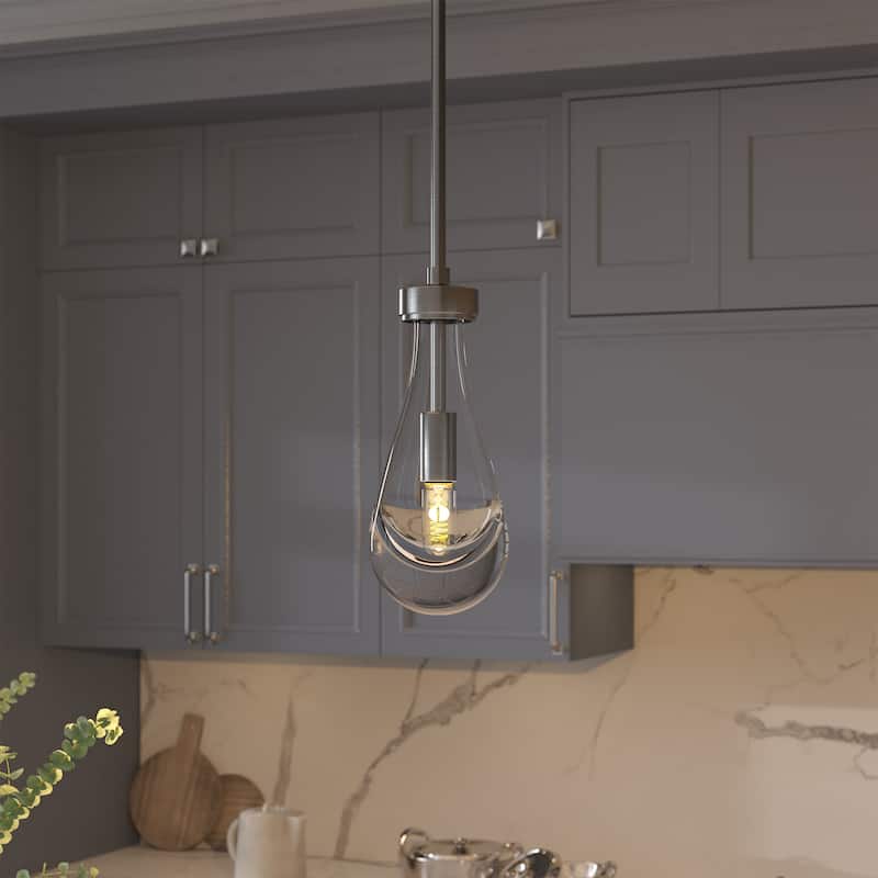 Twyla 5" Wide Pendant with Glass Shade