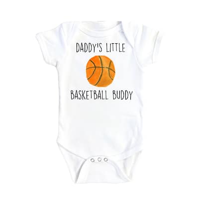 Basketball Buddy - Baby Boy Girl Clothes Infant Bodysuit Funny Cute Newborn