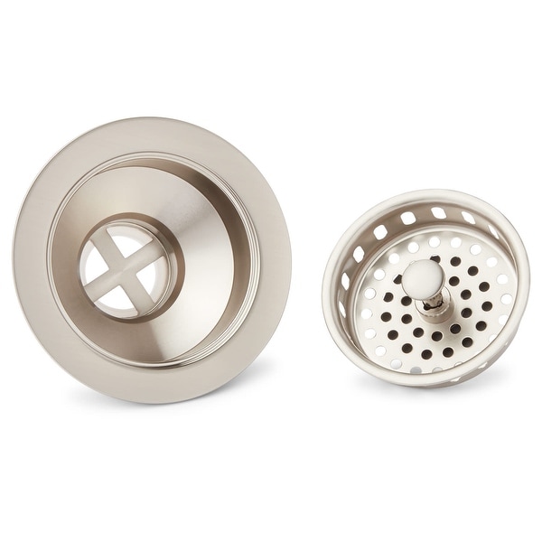 Blanco 441321 Basket Strainer and Sink Flange 3-1//2/" in Biscotti Finish