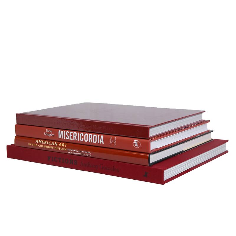 Books Red Decorative Accessories: Bordeaux ColorStak