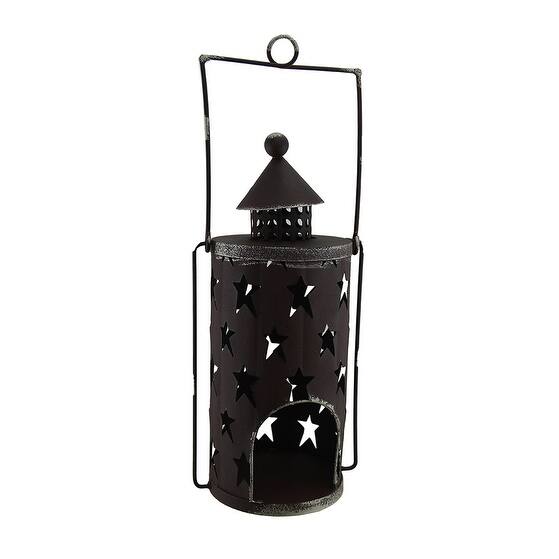 Shop Star Dancer Rustic Brown Decorative Metal Candle Lantern W