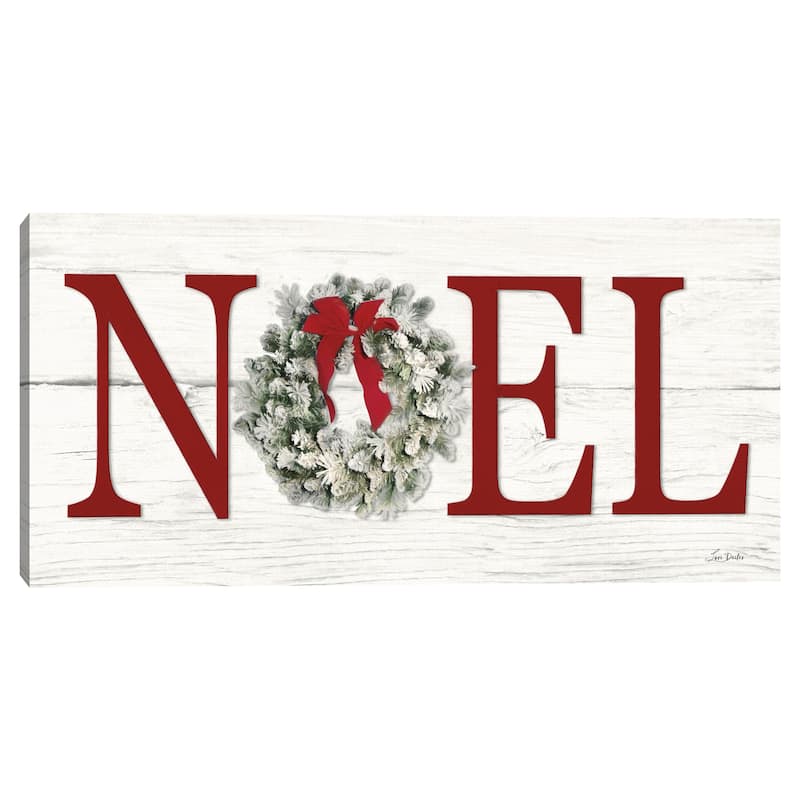 Christmas Noel Canvas Art Print