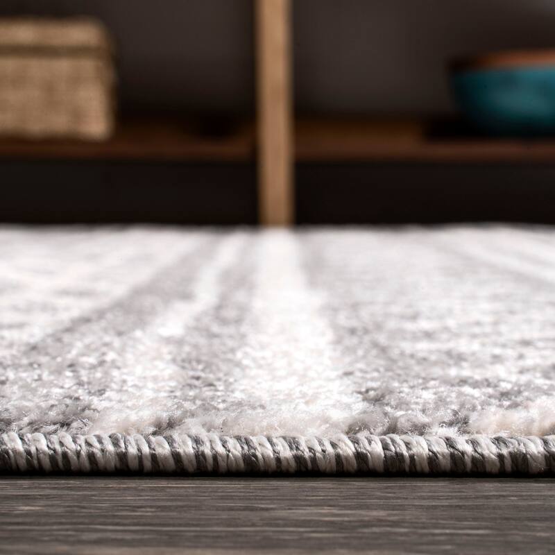 JONATHAN Y Idris Tribal Geometric Stripe Area Rug