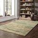 preview thumbnail 37 of 52, Style Haven Halden Textural Stripes Area Rug 1'10" x 3'3" - Multi/Gold