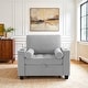 preview thumbnail 4 of 12, 3-in-1 Pull-Out Sleeper Chair Bed Convertible Adjustable Lounge