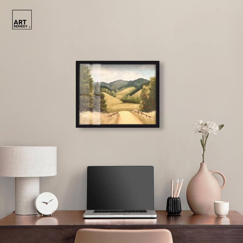 Summer Fields Shadowbox by Art Remedy